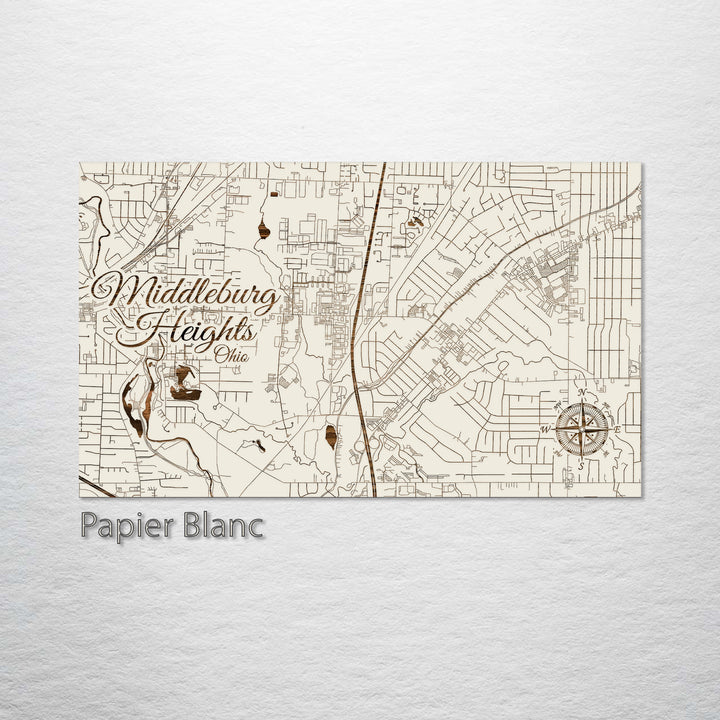 Middleburg Heights, Ohio Street Map