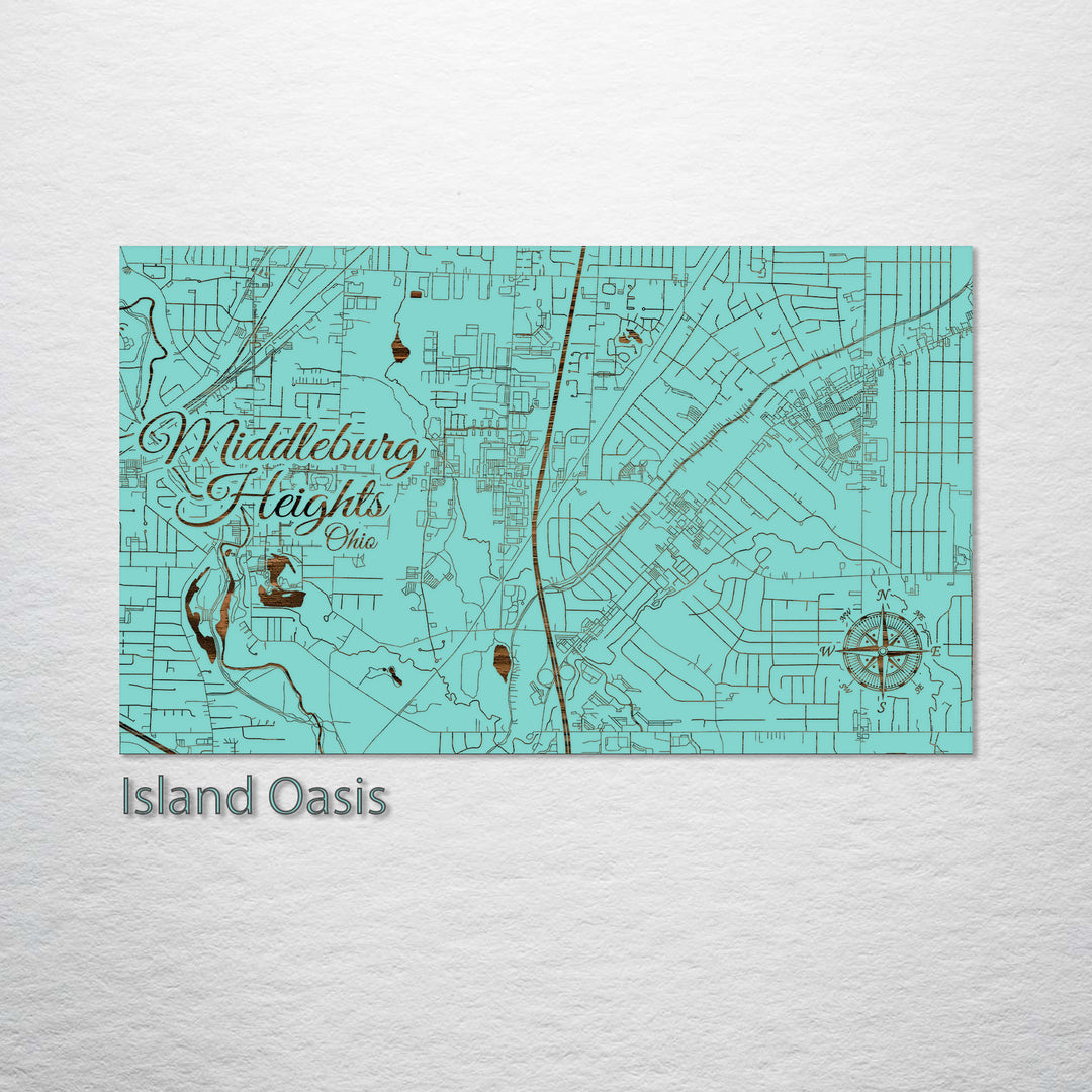 Middleburg Heights, Ohio Street Map