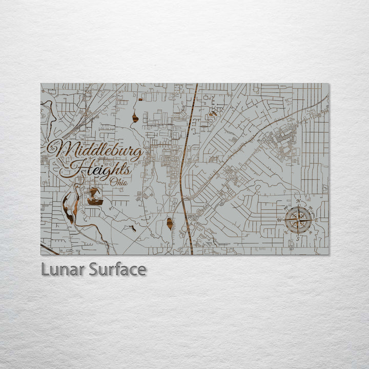 Middleburg Heights, Ohio Street Map