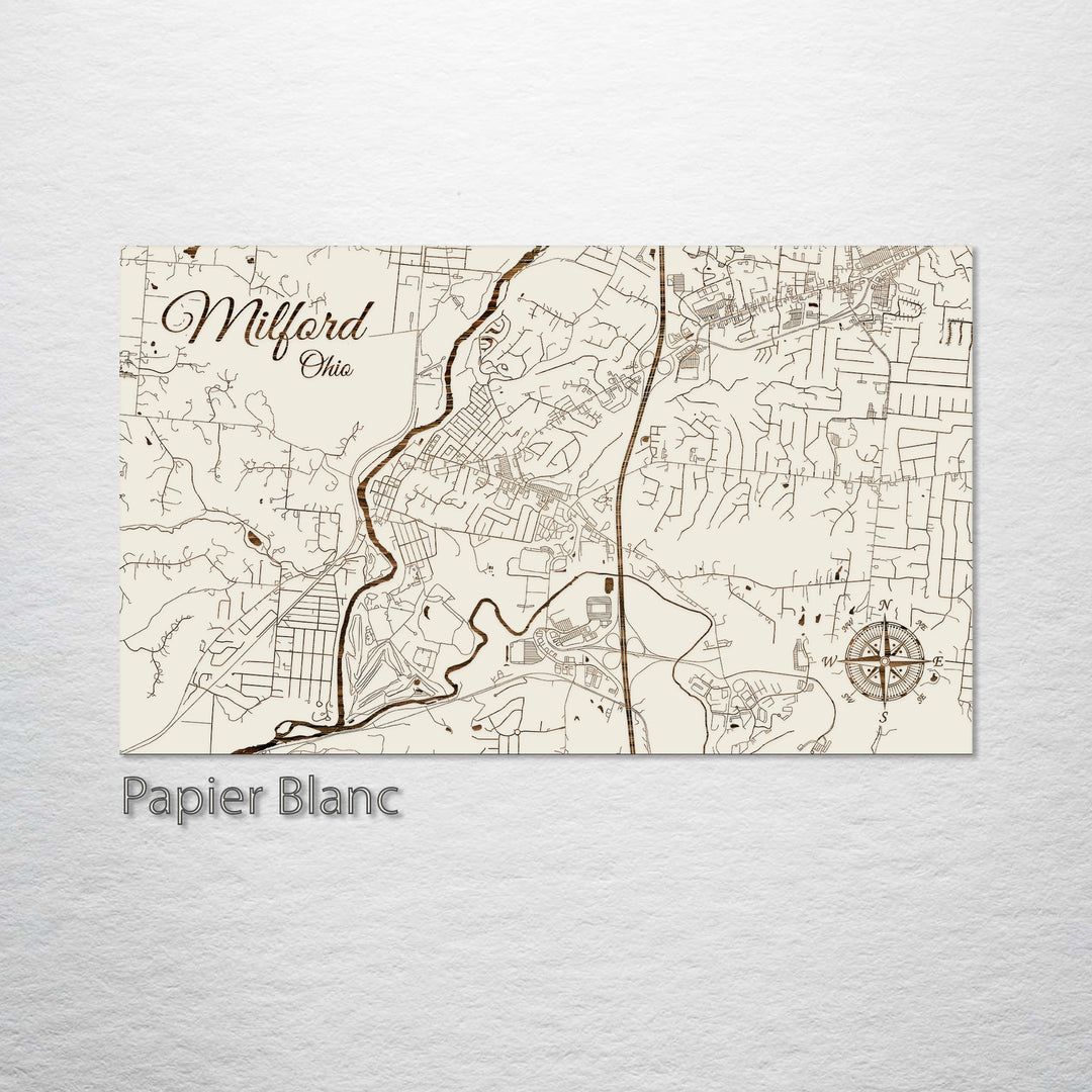 Milford, Ohio Street Map