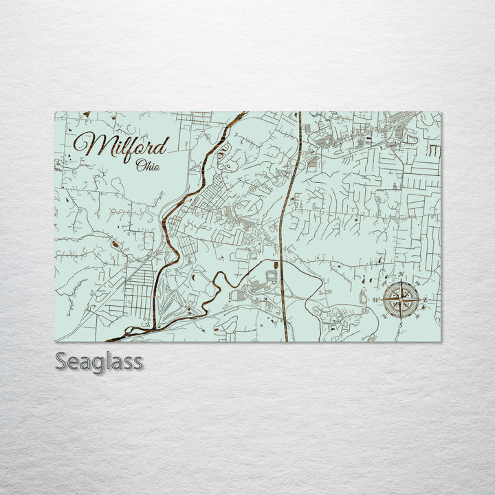 Milford, Ohio Street Map