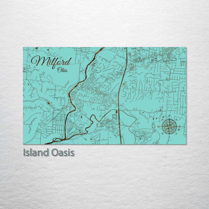 Milford, Ohio Street Map