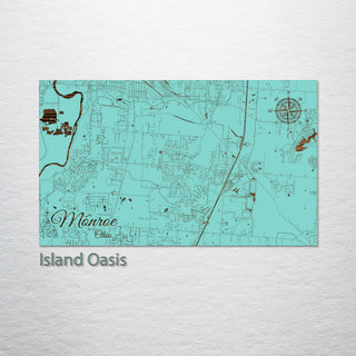 Monroe, Ohio Street Map