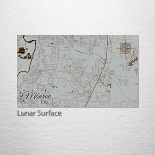 Monroe, Ohio Street Map