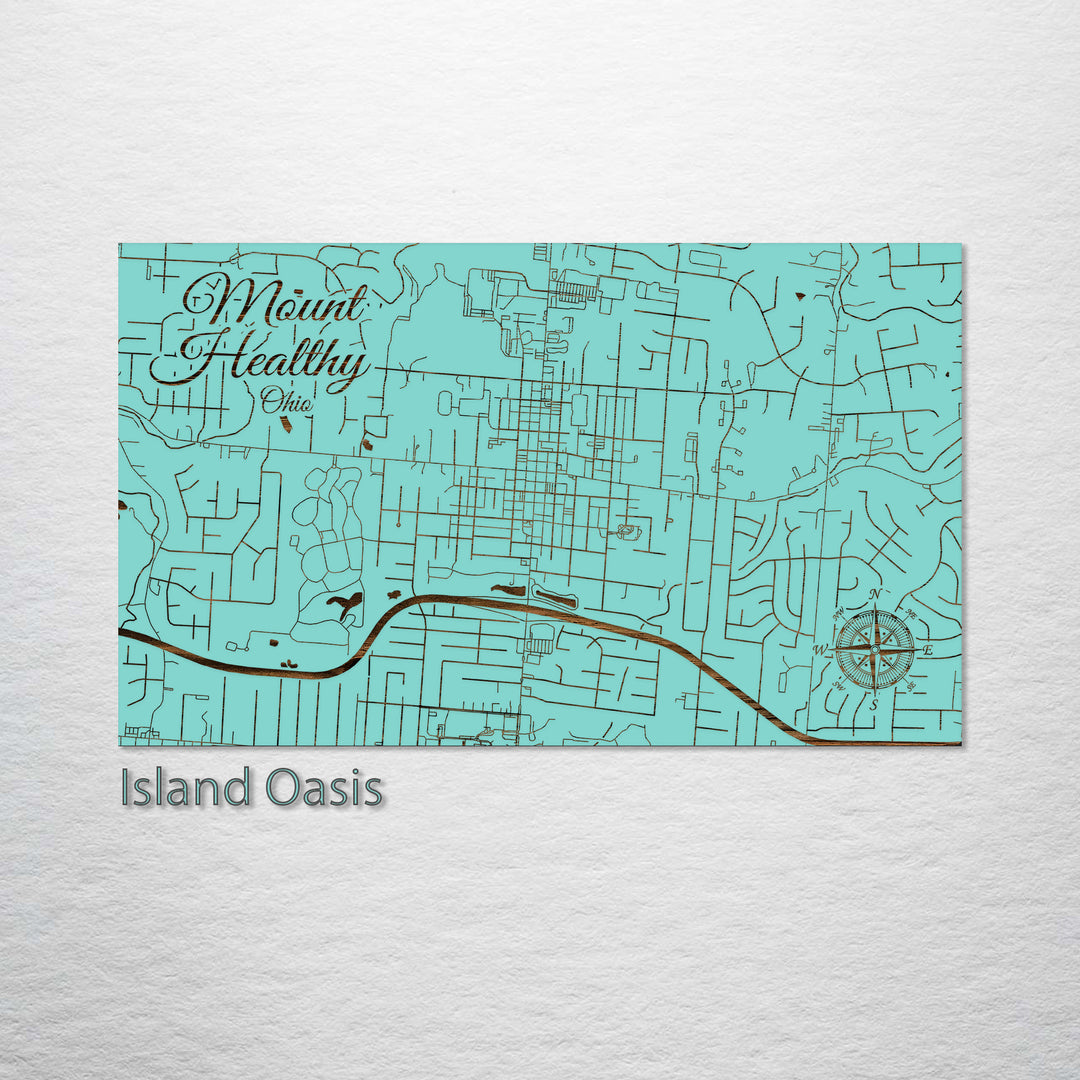 Mount Healthy, Ohio Street Map