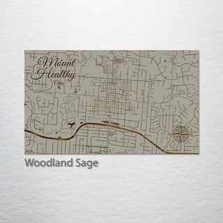 Mount Healthy, Ohio Street Map