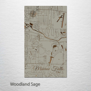 Munroe Falls, Ohio Street Map