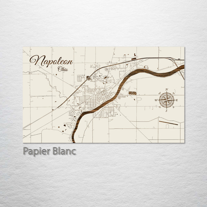 Napoleon, Ohio Street Map