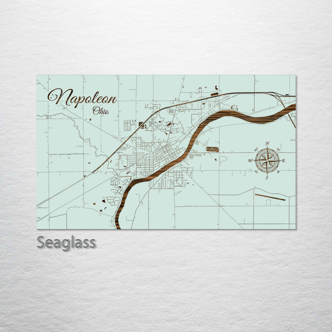 Napoleon, Ohio Street Map