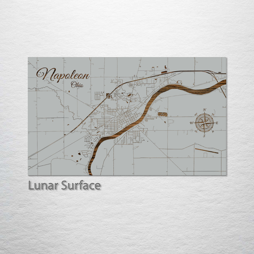 Napoleon, Ohio Street Map