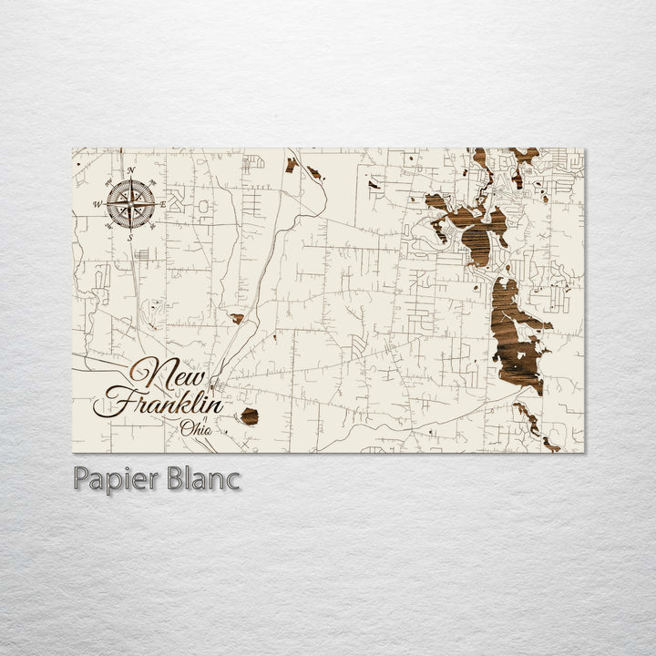 New Franklin, Ohio Street Map