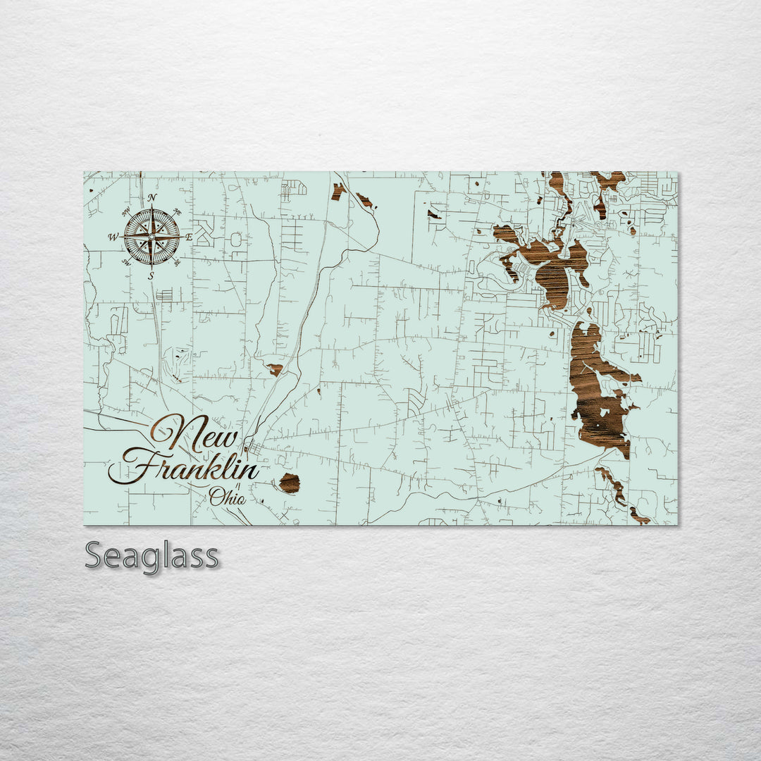 New Franklin, Ohio Street Map