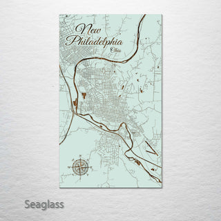 New Philadelphia, Ohio Street Map