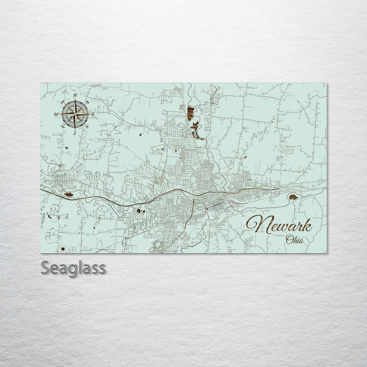 Newark, Ohio Street Map