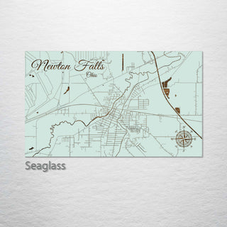 Newton Falls, Ohio Street Map