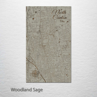 North Canton, Ohio Street Map