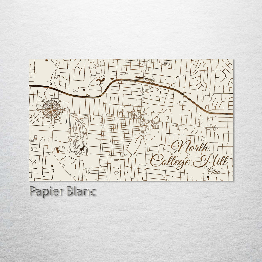 North College Hill, Ohio Street Map