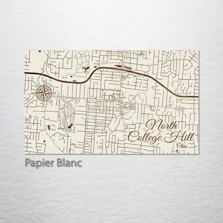 North College Hill, Ohio Street Map