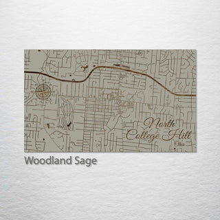 North College Hill, Ohio Street Map