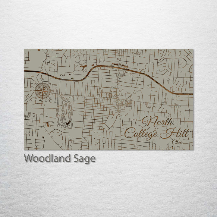 North College Hill, Ohio Street Map