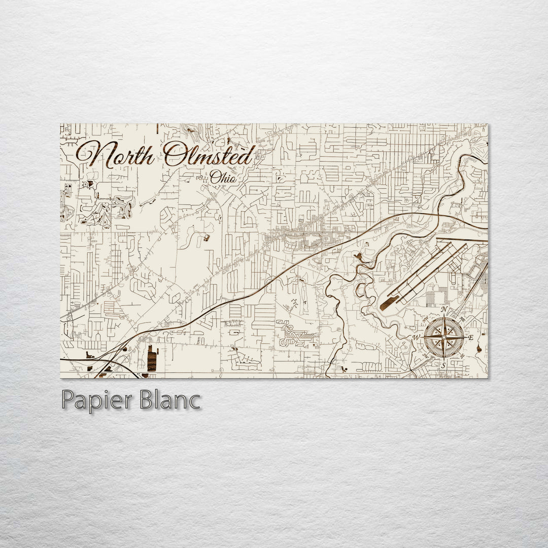 North Olmsted, Ohio Street Map