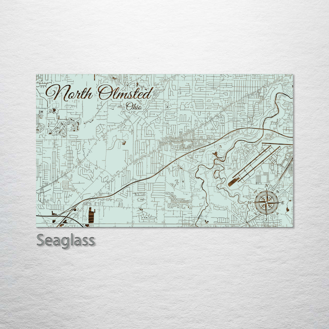 North Olmsted, Ohio Street Map