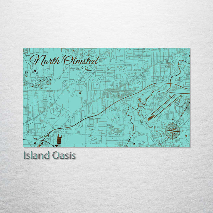 North Olmsted, Ohio Street Map