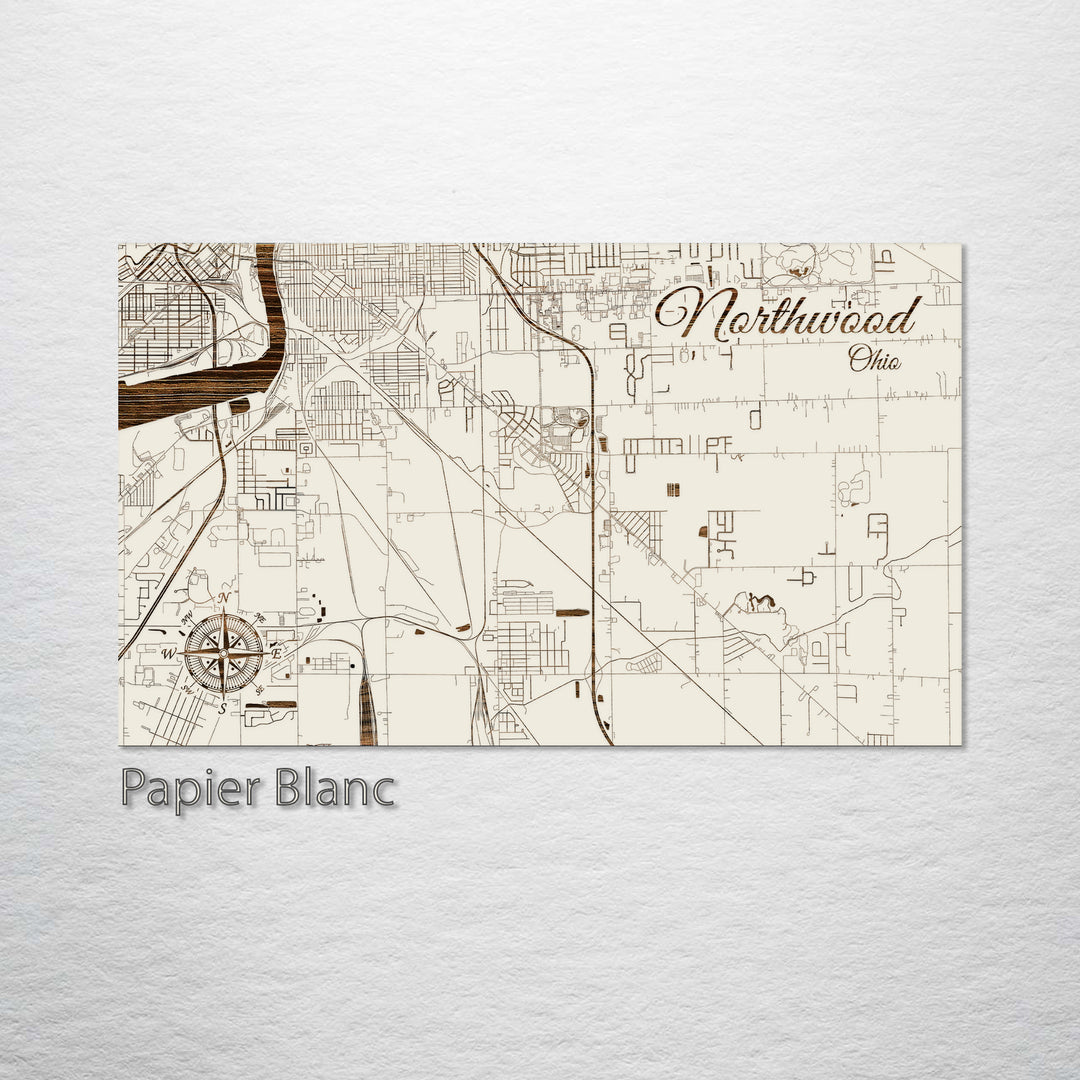 Northwood, Ohio Street Map