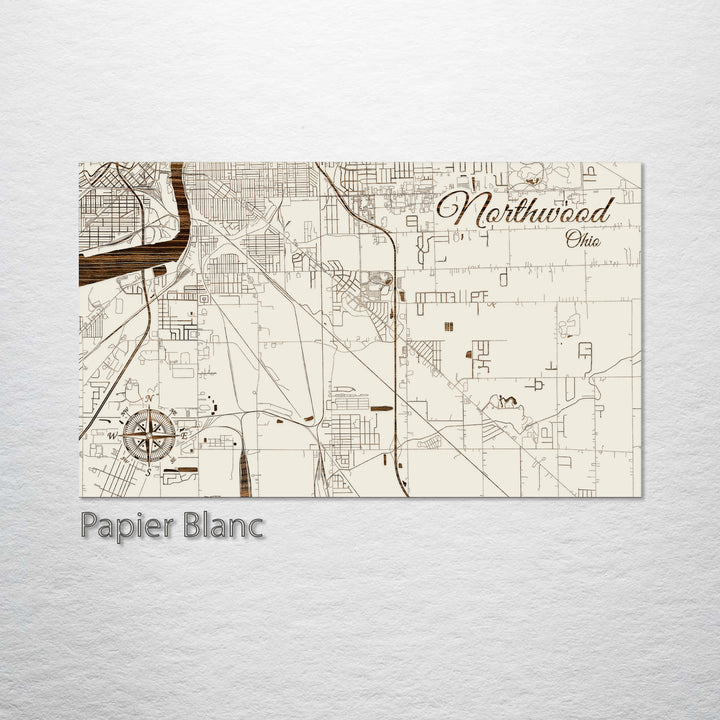 Northwood, Ohio Street Map