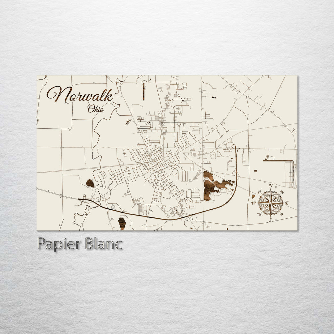 Norwalk, Ohio Street Map