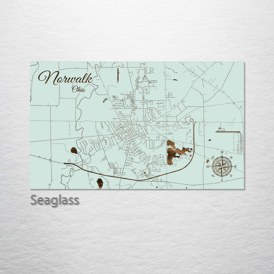 Norwalk, Ohio Street Map