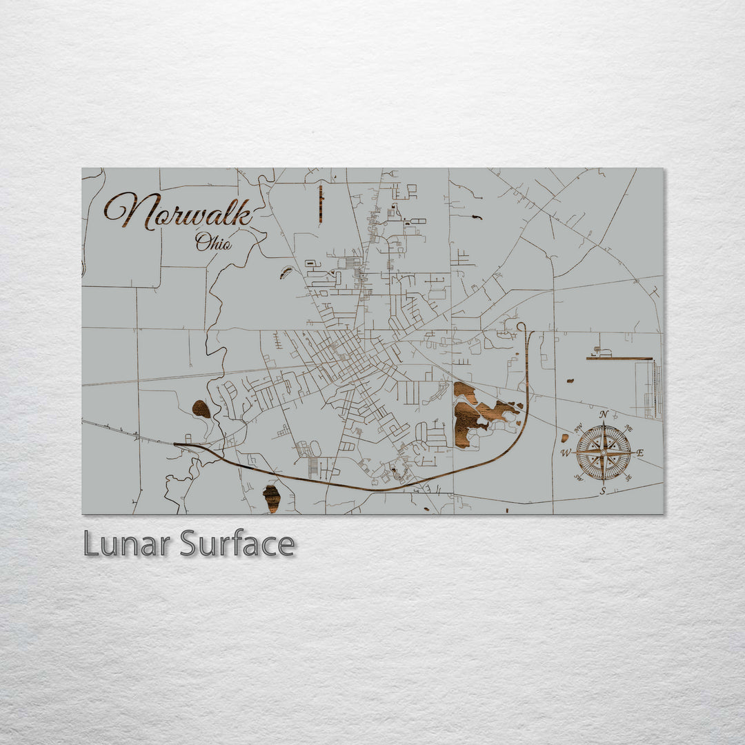 Norwalk, Ohio Street Map