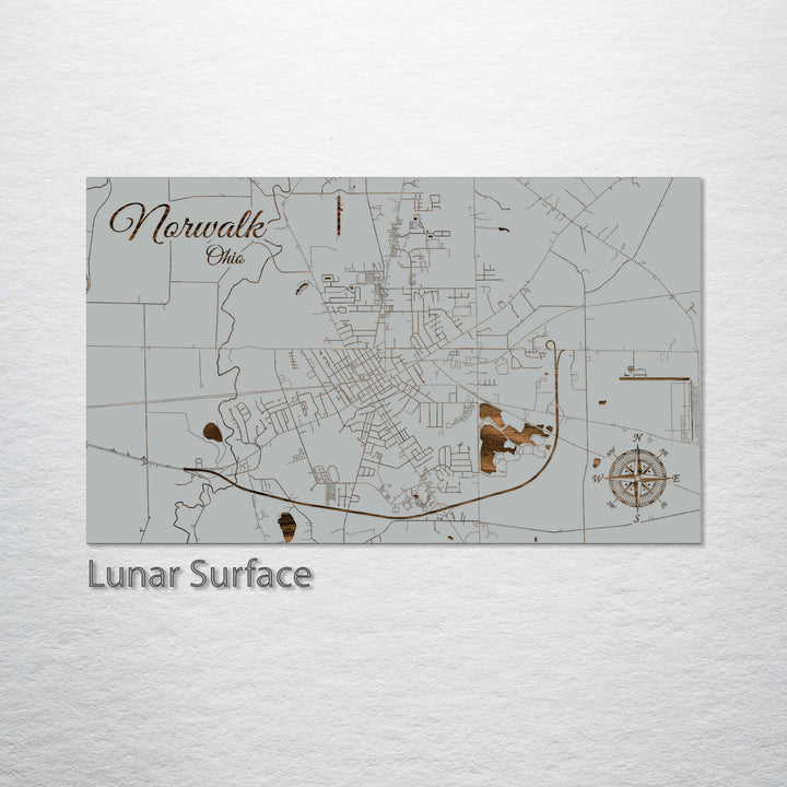 Norwalk, Ohio Street Map