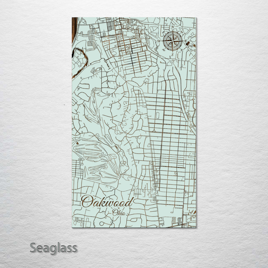 Oakwood, Ohio Street Map