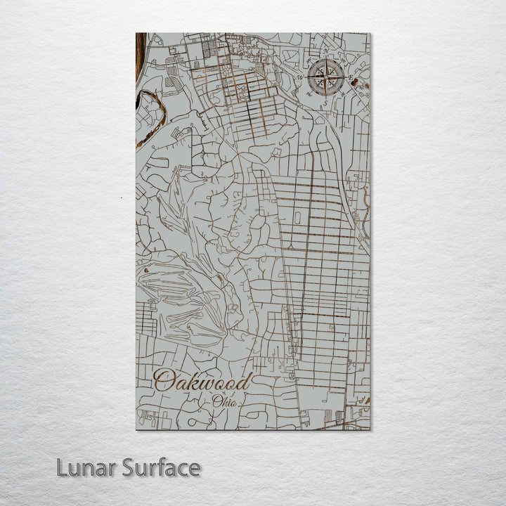 Oakwood, Ohio Street Map