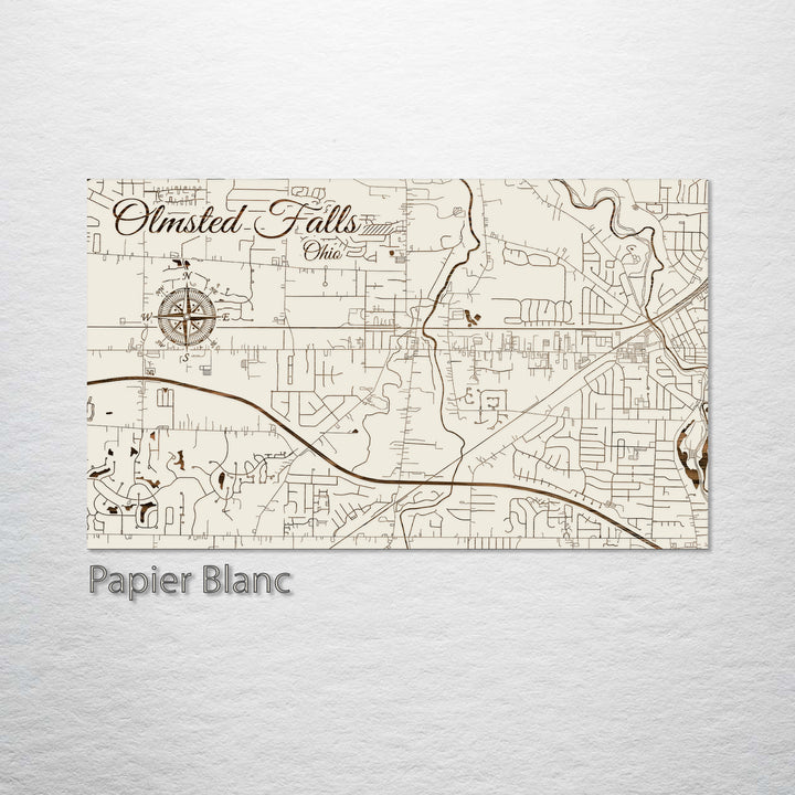 Olmsted Falls, Ohio Street Map