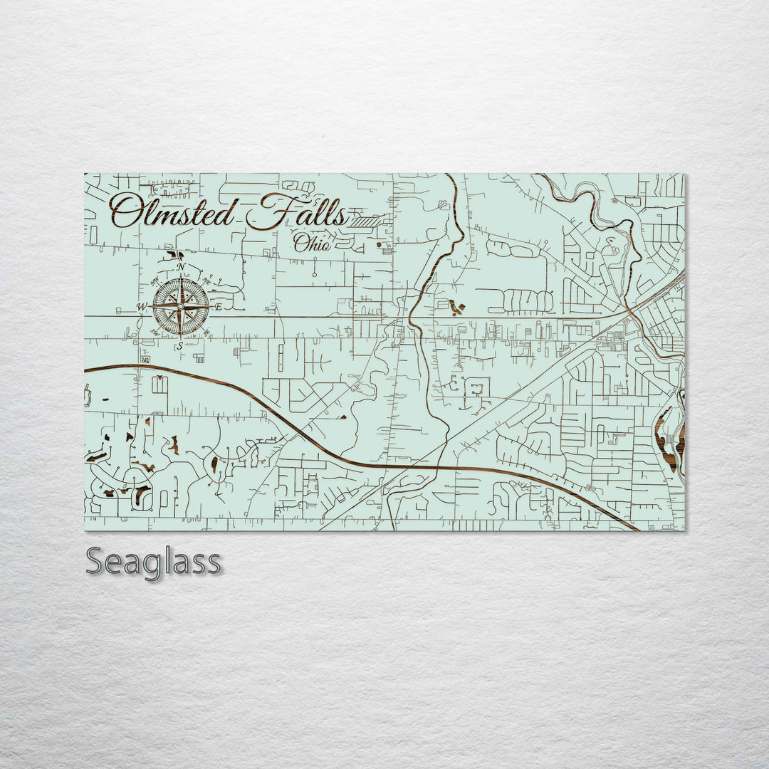 Olmsted Falls, Ohio Street Map