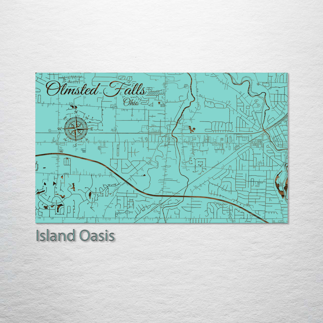 Olmsted Falls, Ohio Street Map