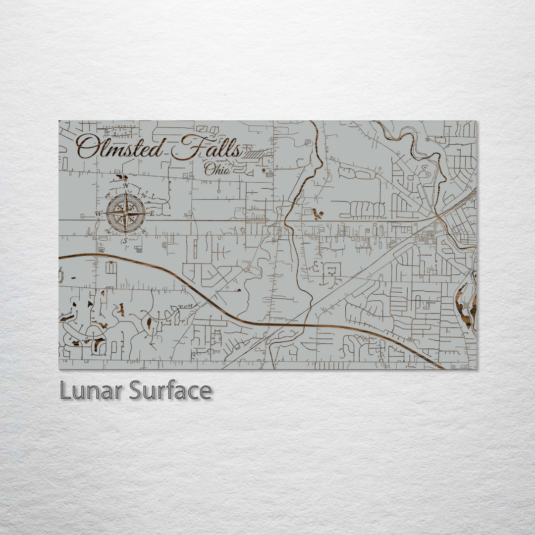 Olmsted Falls, Ohio Street Map