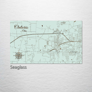 Ontario, Ohio Street Map