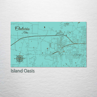 Ontario, Ohio Street Map