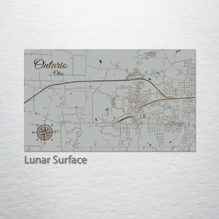 Ontario, Ohio Street Map