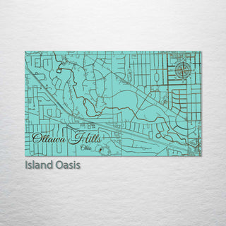 Ottawa Hills, Ohio Street Map