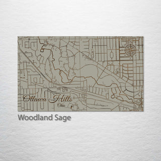 Ottawa Hills, Ohio Street Map