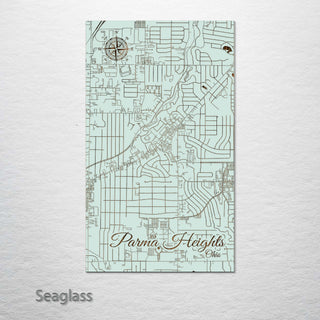 Parma Heights, Ohio Street Map
