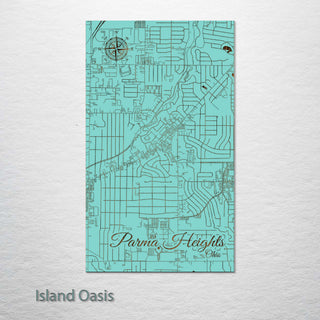 Parma Heights, Ohio Street Map