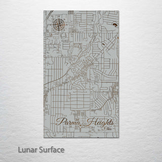 Parma Heights, Ohio Street Map