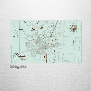 Piqua, Ohio Street Map