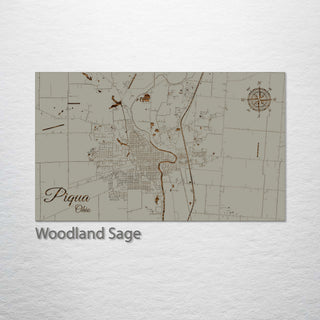 Piqua, Ohio Street Map