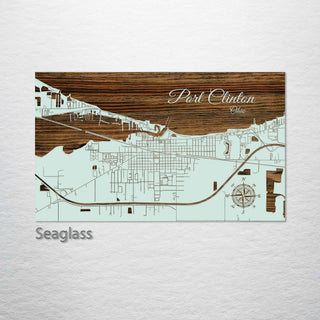 Port Clinton, Ohio Street Map